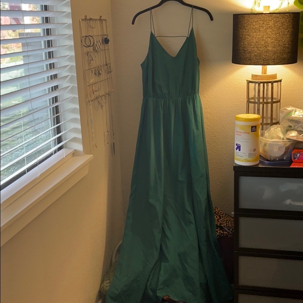 Emerald dress